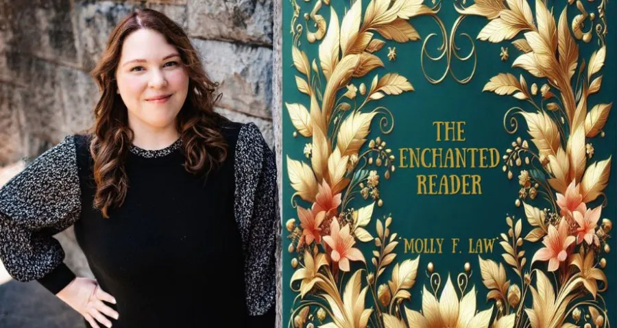Author Molly F Law discusses her book The Enchanted Reader